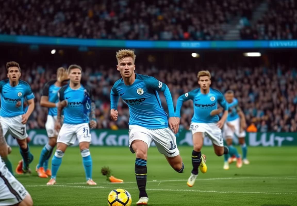 皇马vs曼城欧冠激战：哈兰德破纪录助蓝月逆转皇家马德里